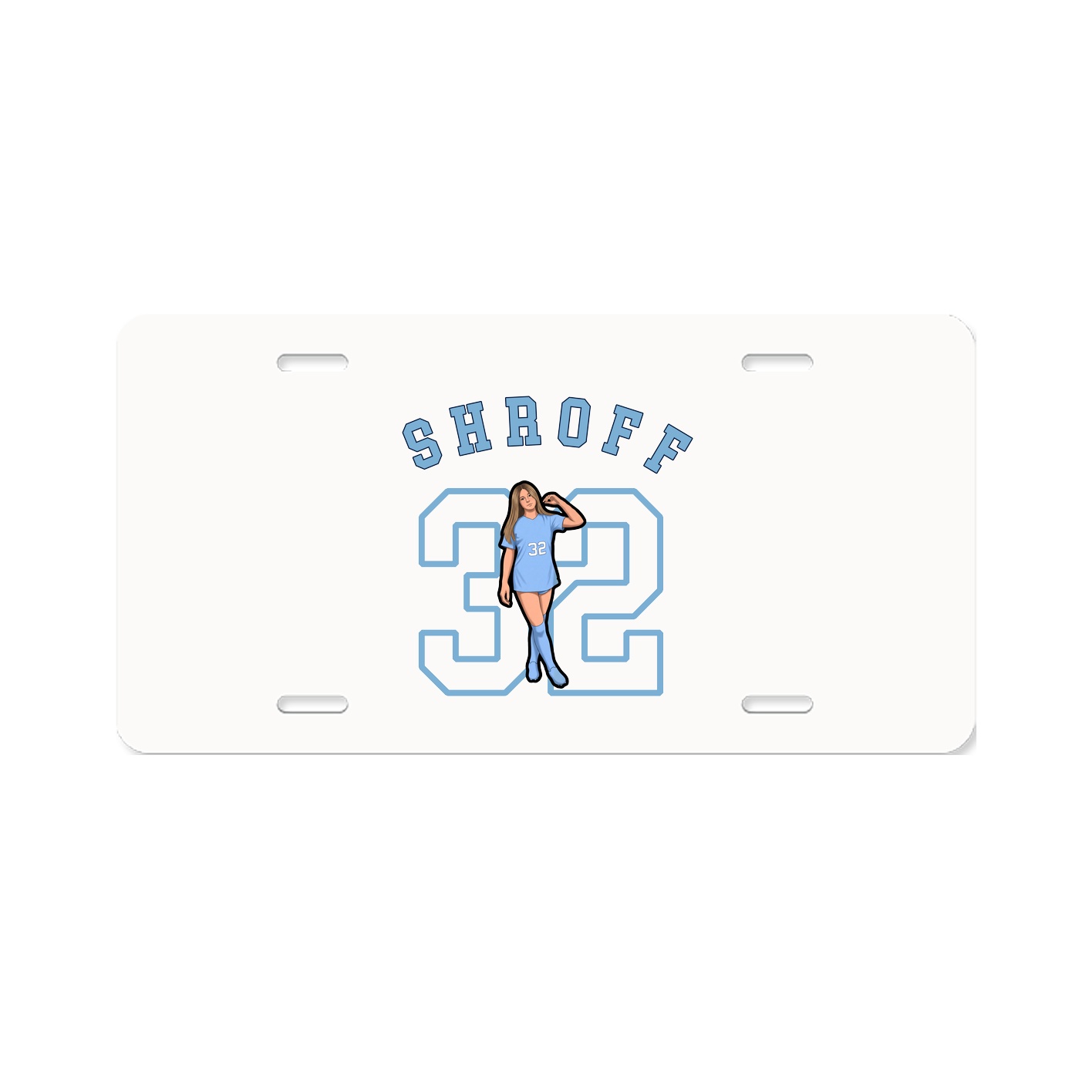License Plate — Shirsey Arch in Classic