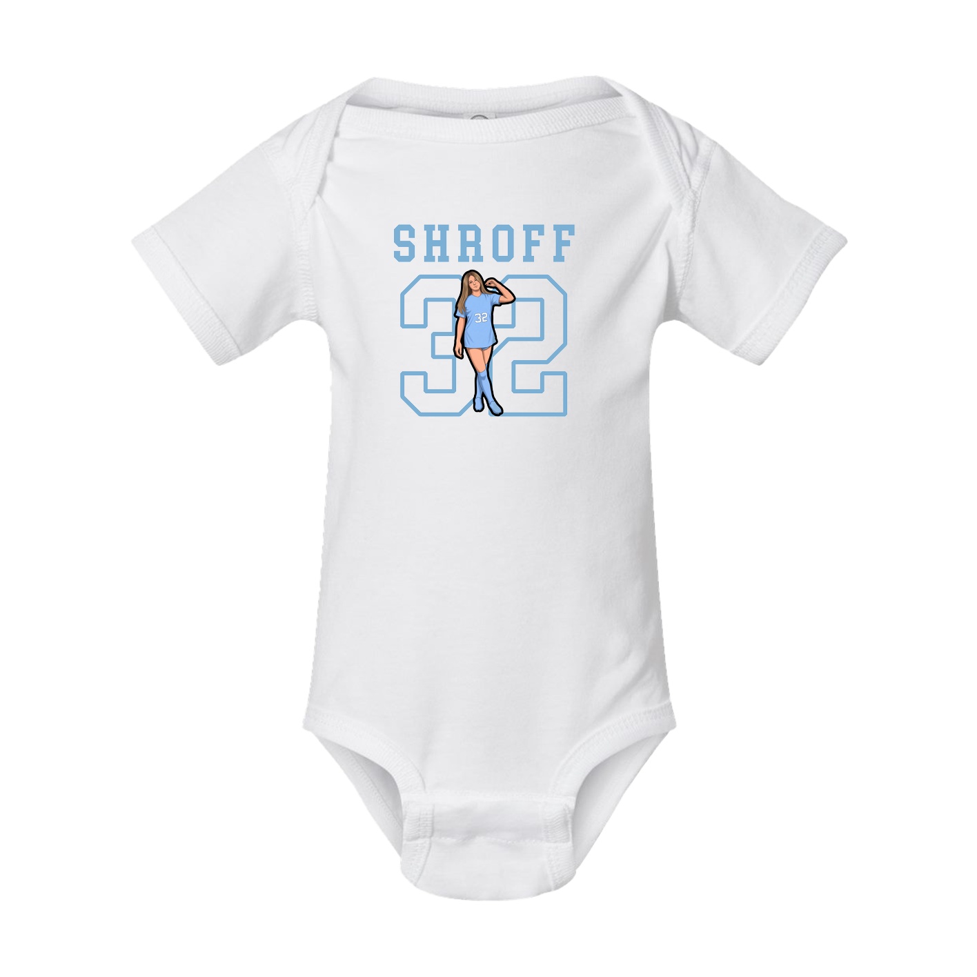 Baby Onesie — Shirsey in White