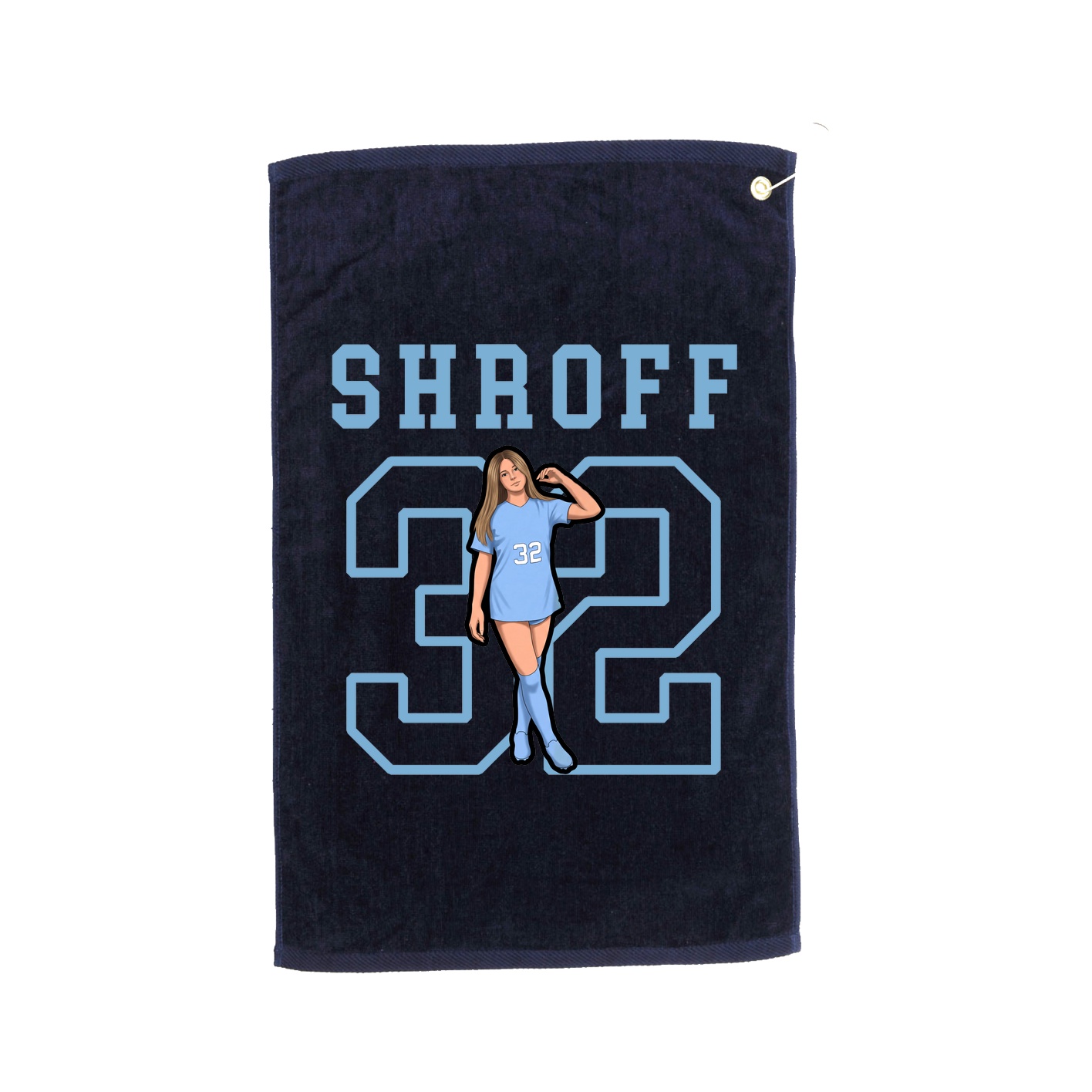 Golf Towel — Shirsey in Navy