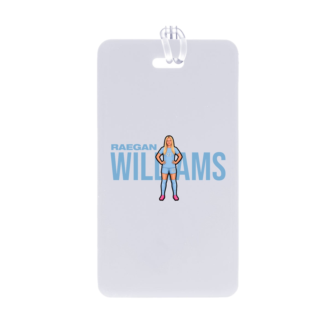 Bag Tag — Player Name in Classic