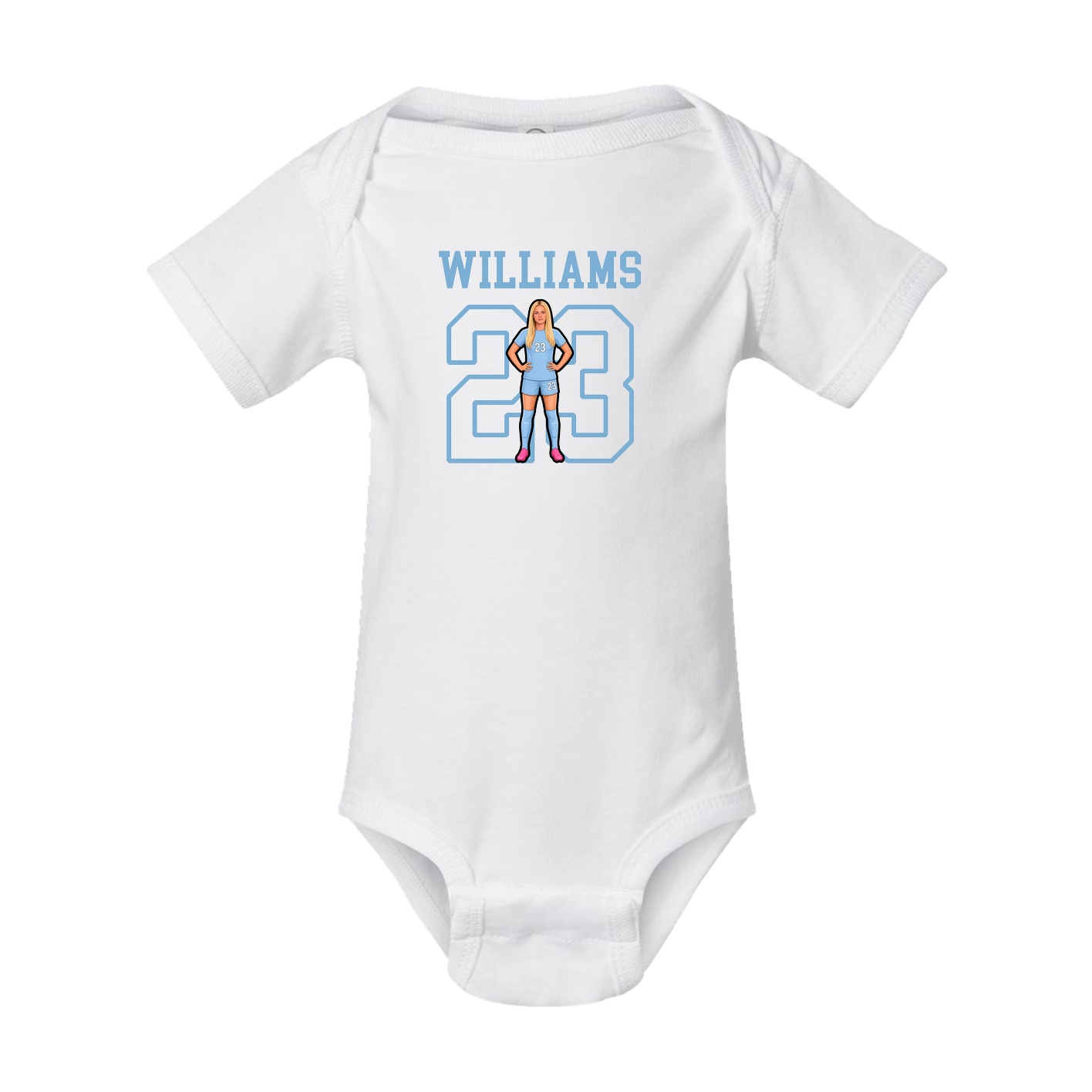 Baby Onesie — Shirsey in White