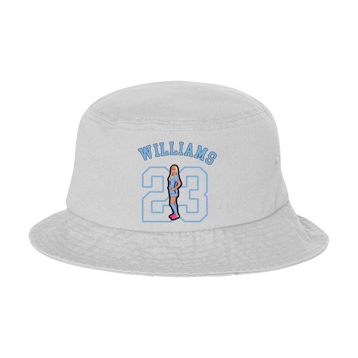 Bucket Cap — Shirsey Arch in White