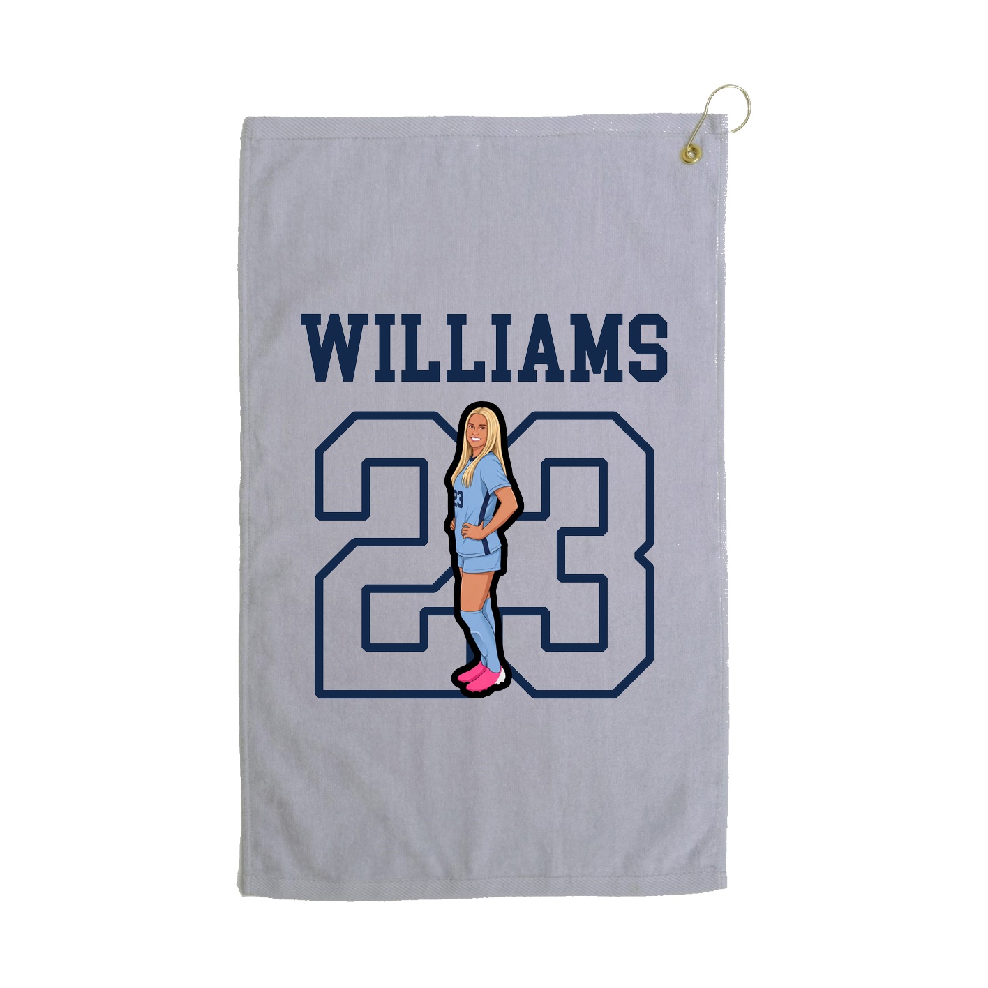 Golf Towel — Shirsey in Grey