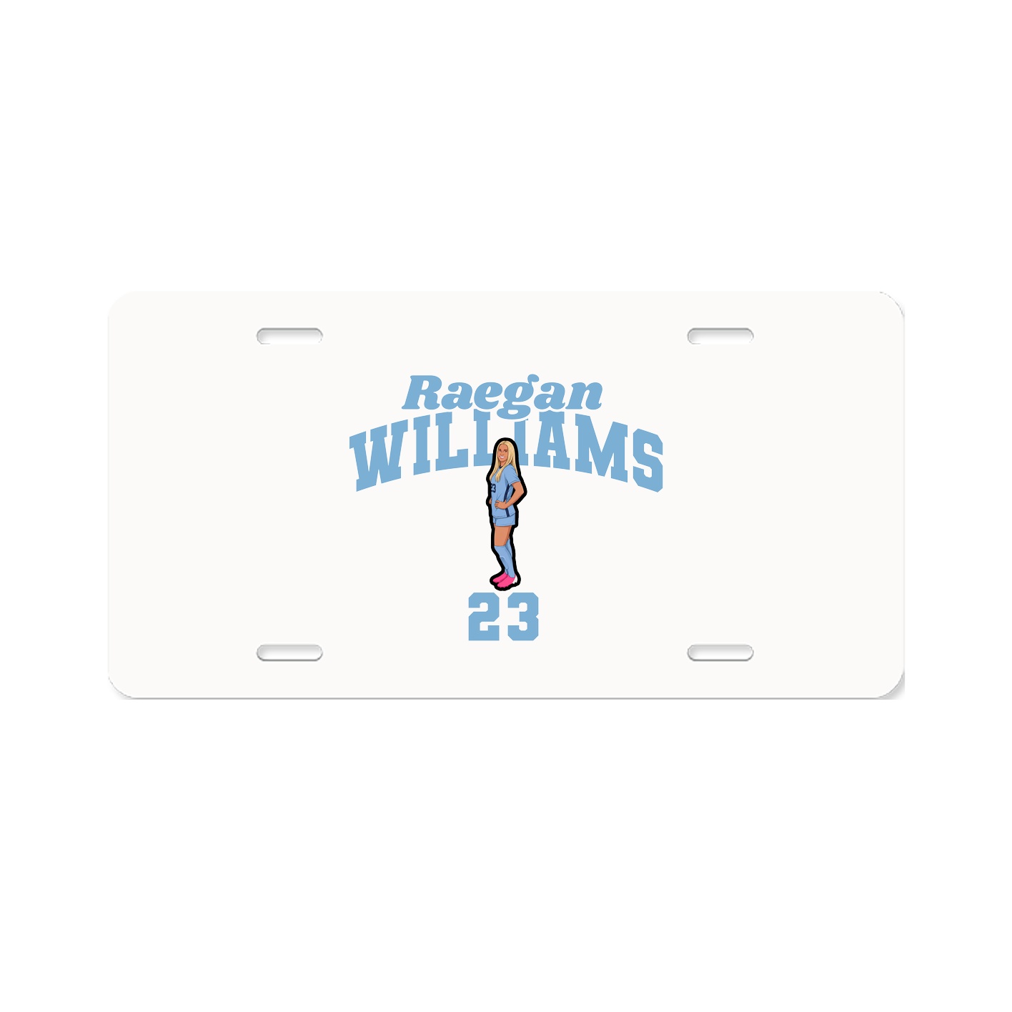 License Plate — Signature Arch in Classic