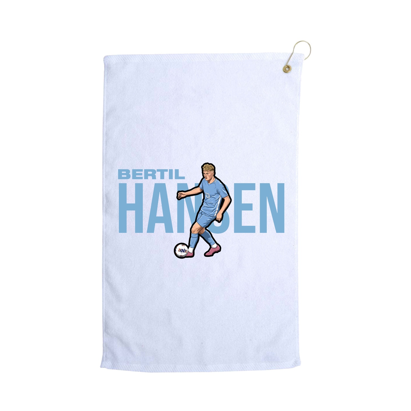 Golf Towel — Player Name in White