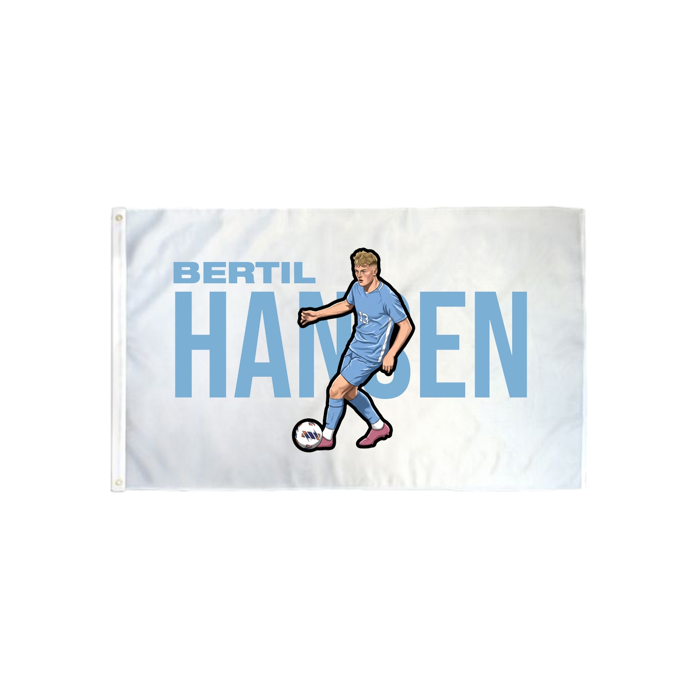 3x5 Flag — Player Name in Classic