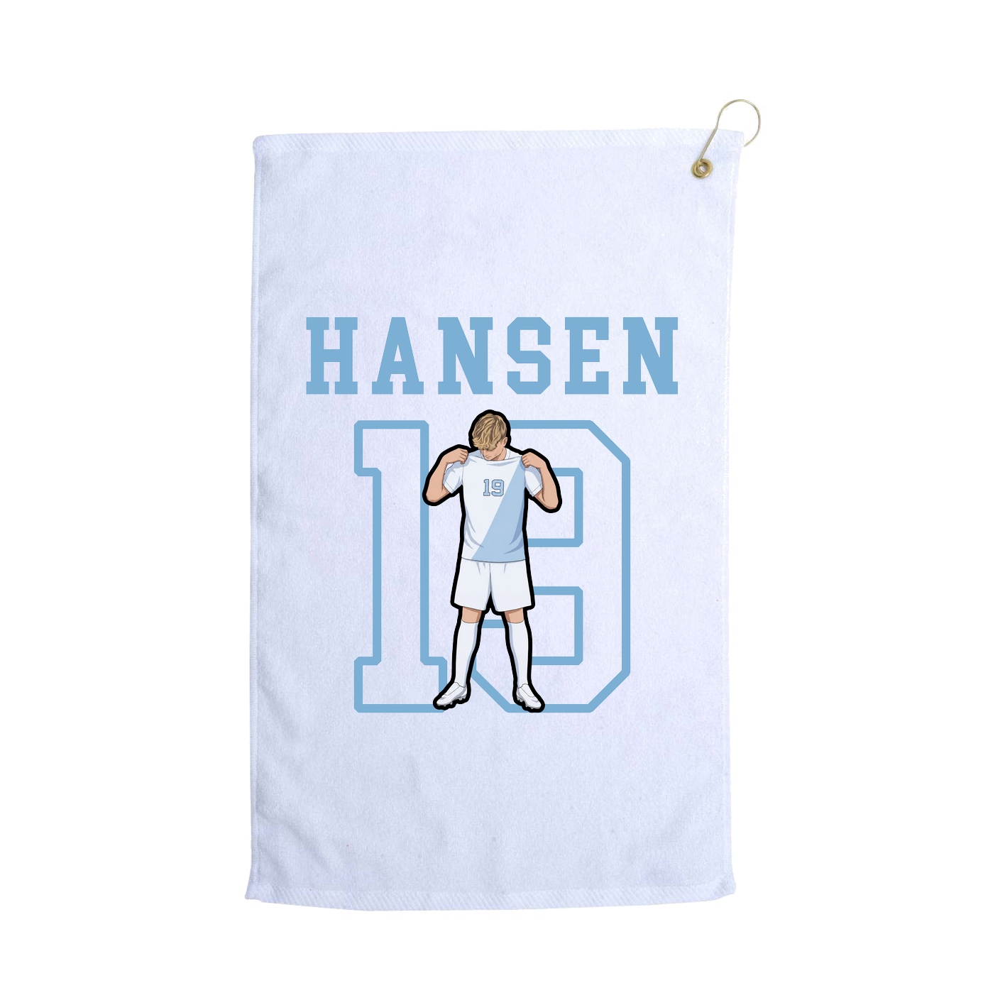 Golf Towel — Shirsey in White