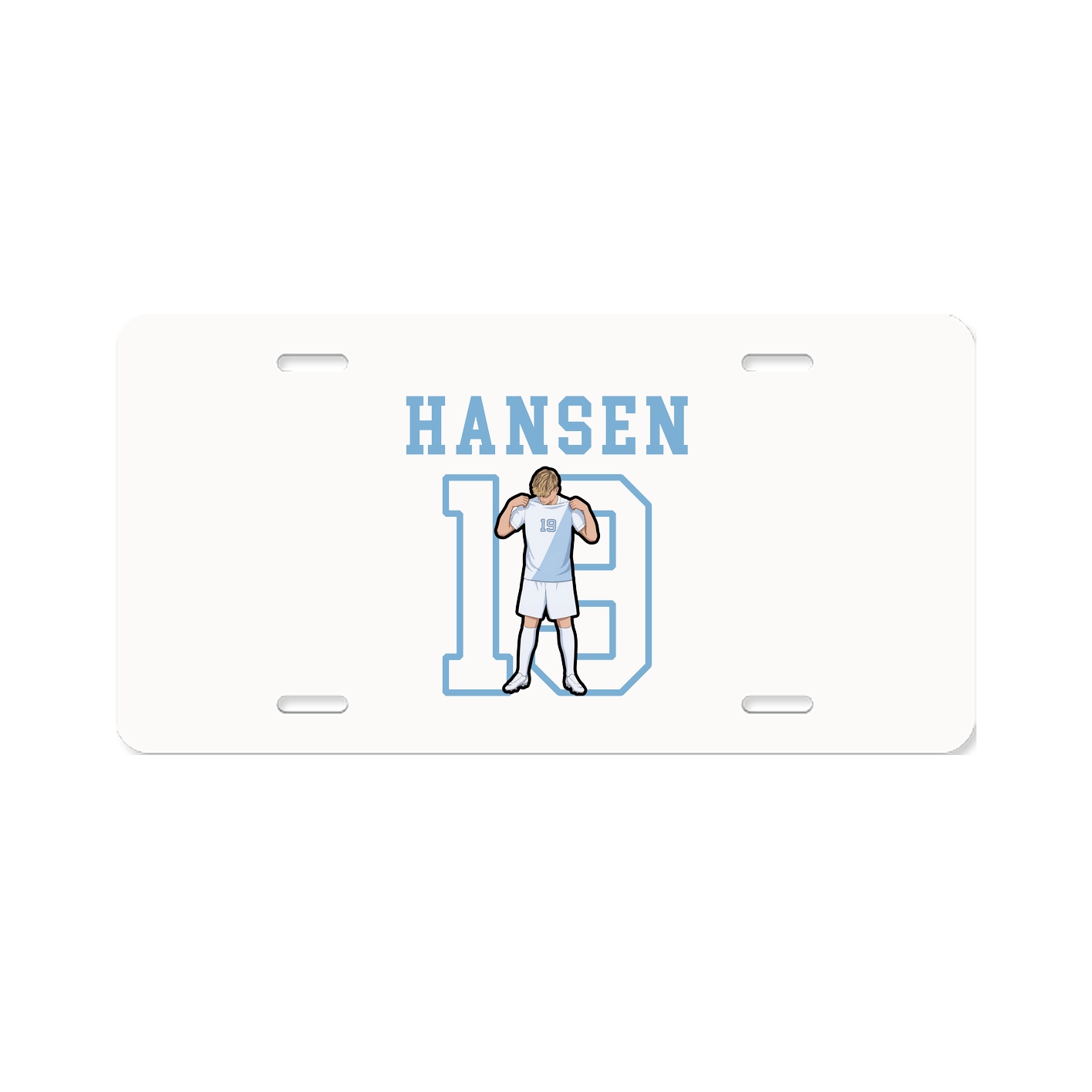 License Plate — Shirsey in Classic
