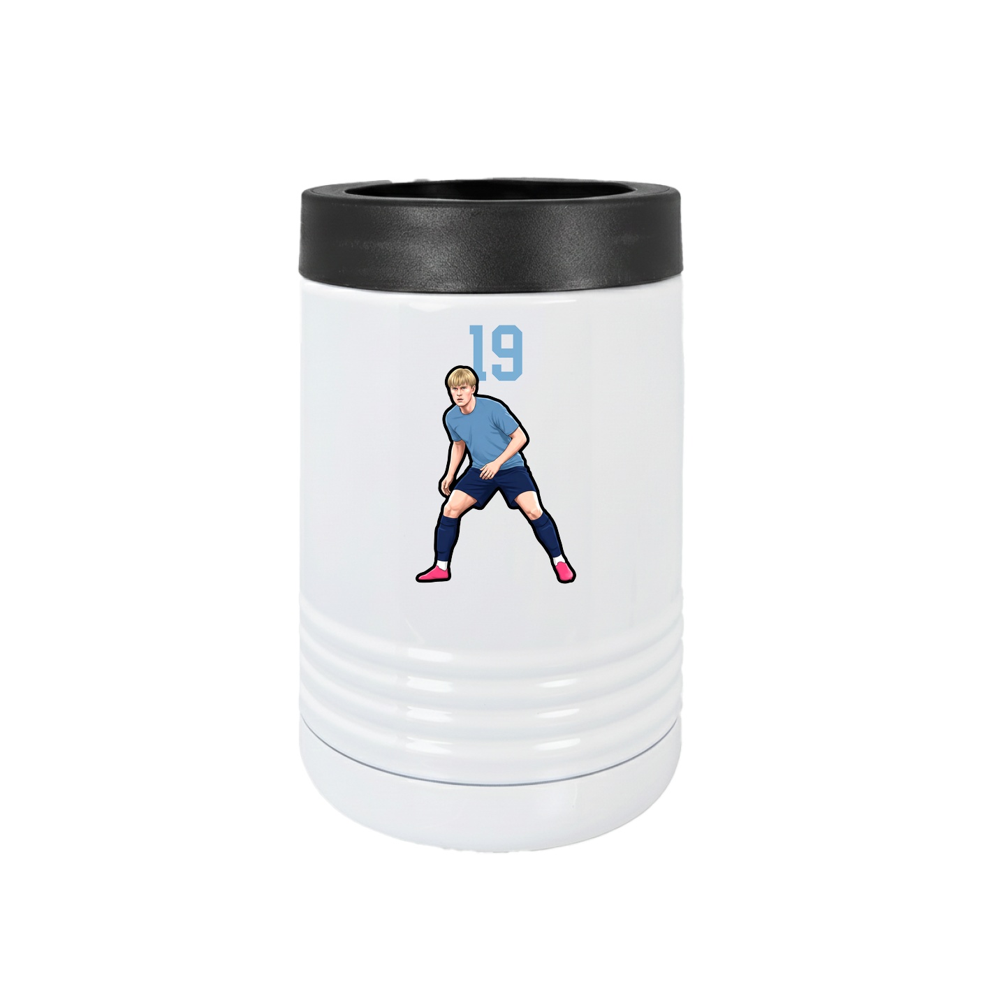 Beverage Holder — Number Top in White