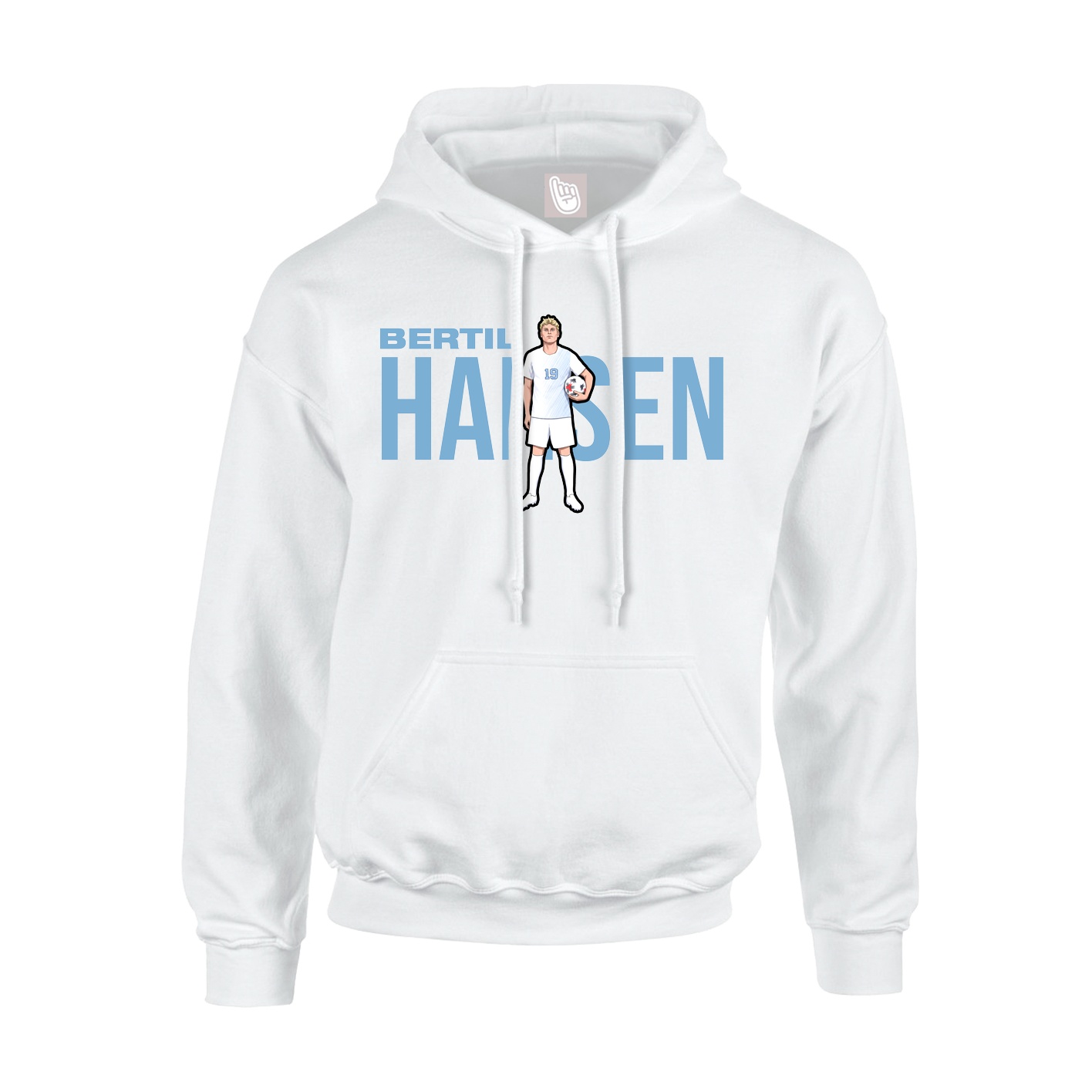 Hoodie — Player Name in White