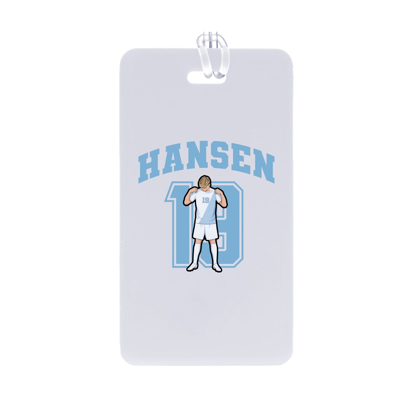 Bag Tag — Number in Classic