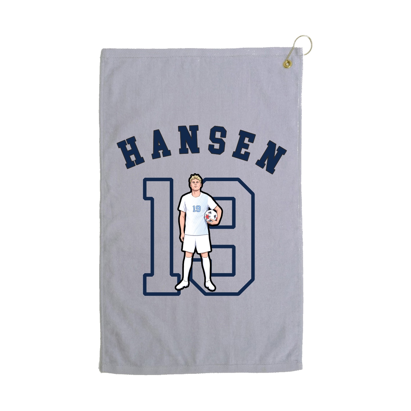 Golf Towel — Shirsey Arch in Grey