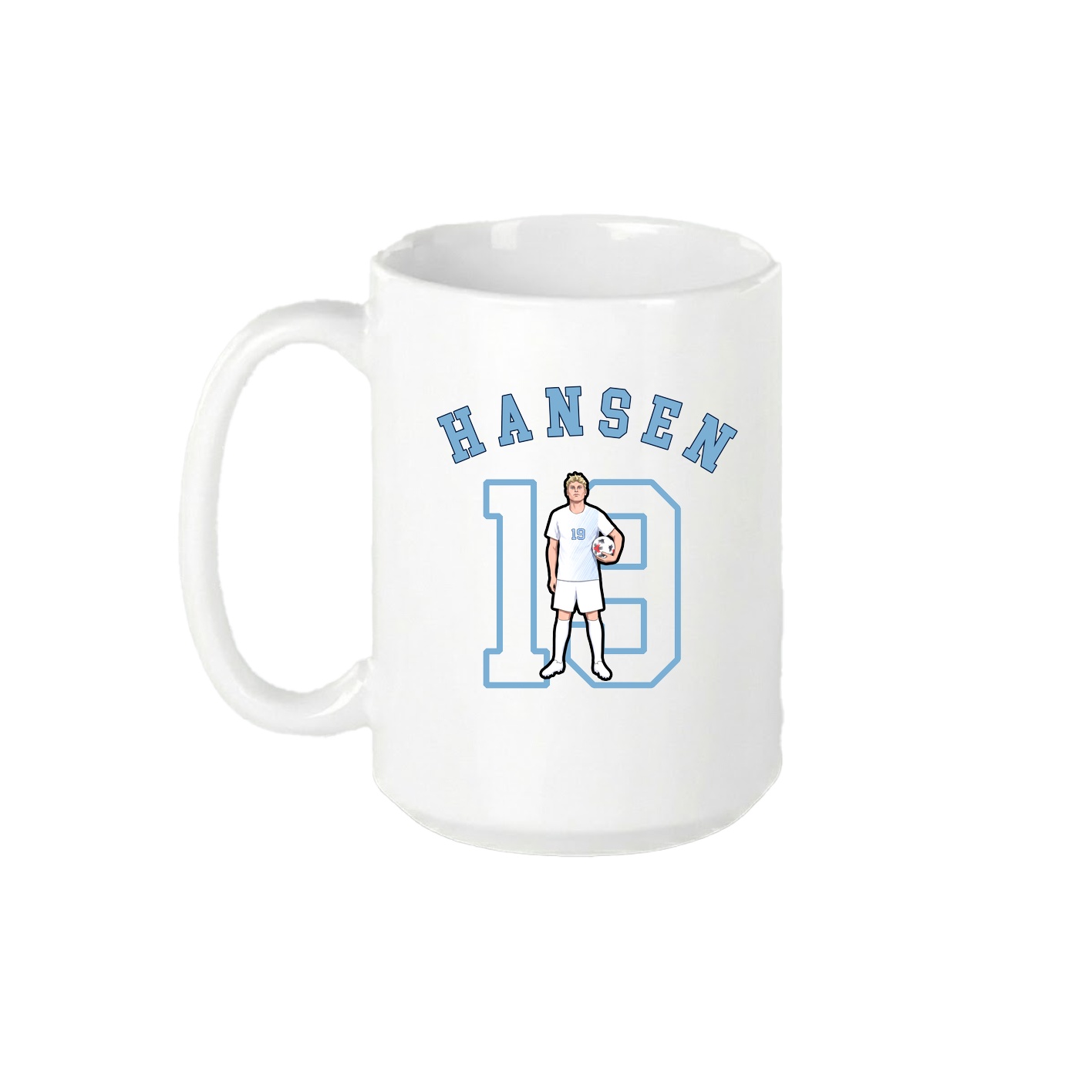 15oz Coffee Mug — Shirsey Arch in White