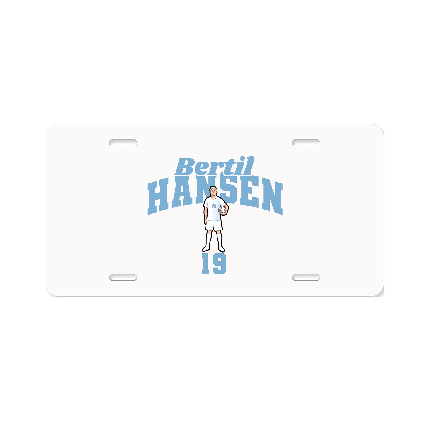 License Plate — Signature Arch in Classic