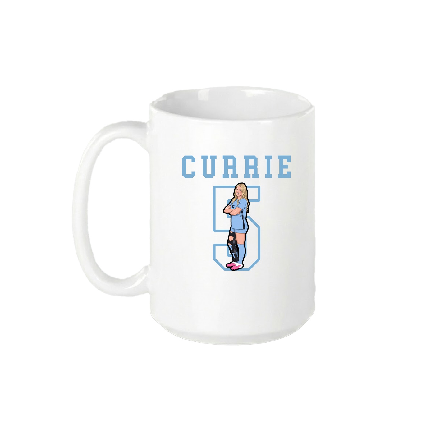 15oz Coffee Mug — Shirsey in White