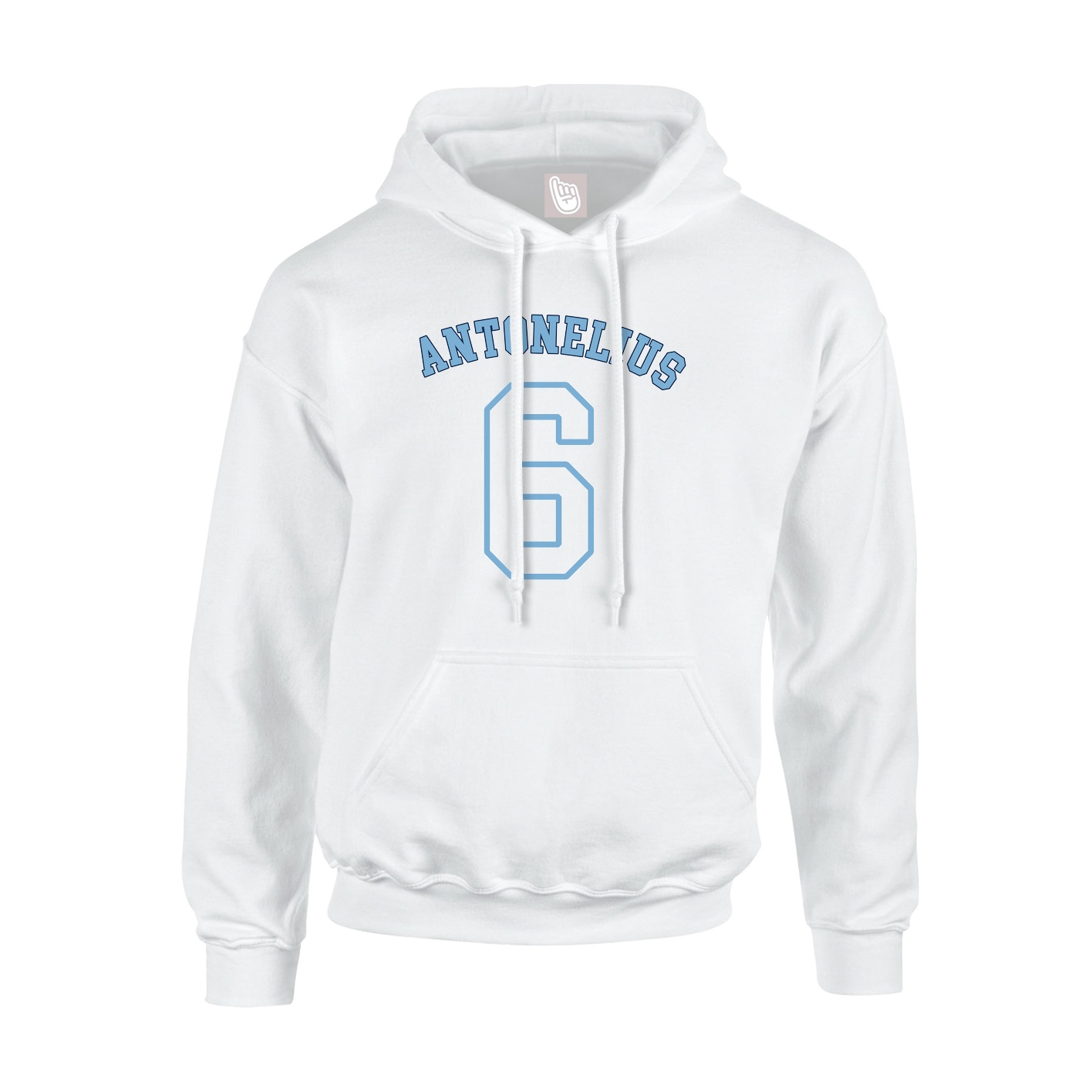 Hoodie — Shirsey Arch in White