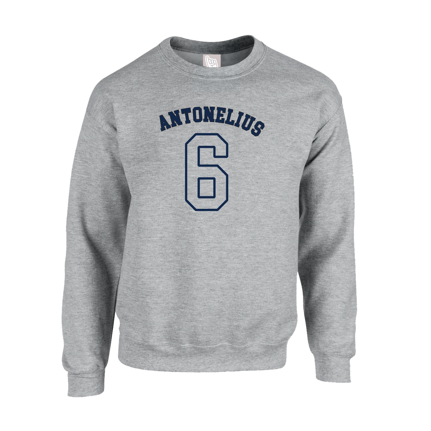 Fleece Crew — Shirsey Arch in Grey