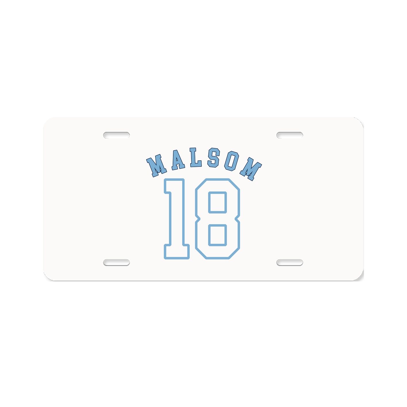 License Plate — Shirsey Arch in Classic