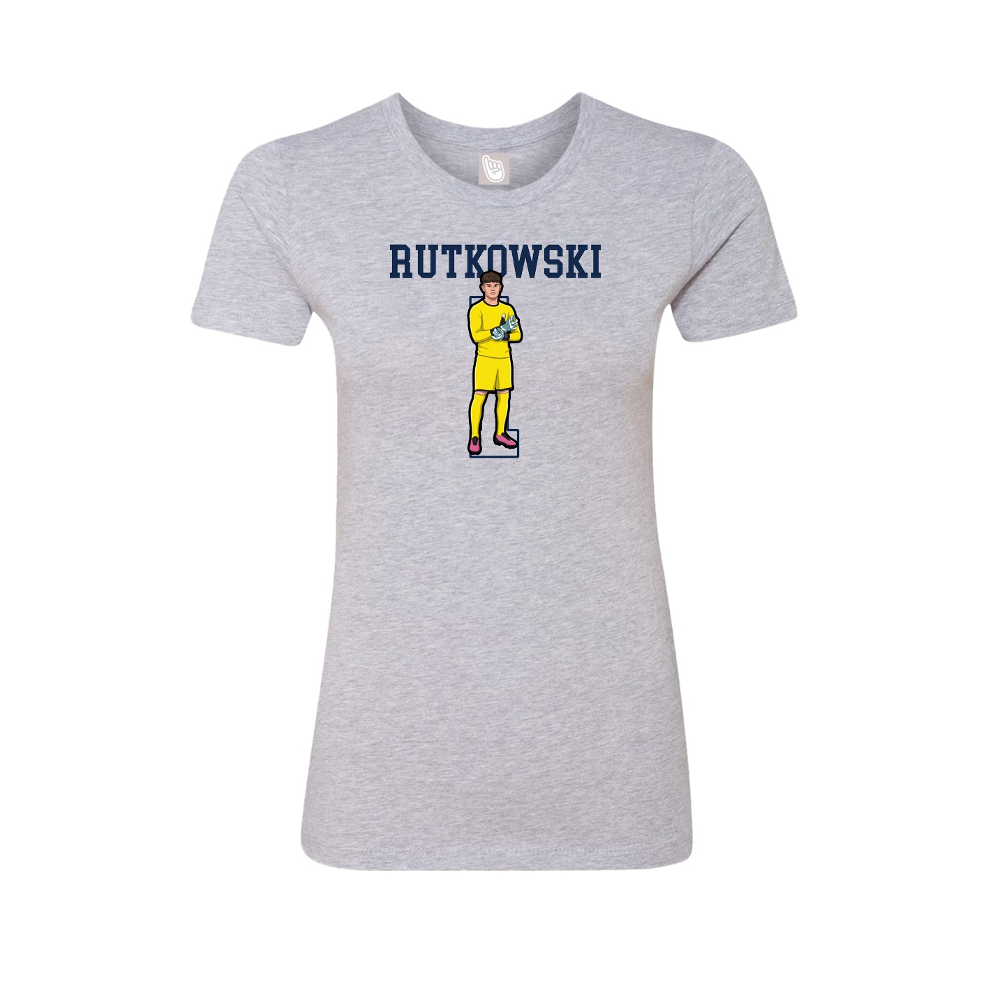 Fitted Women's Tee — Shirsey in Grey