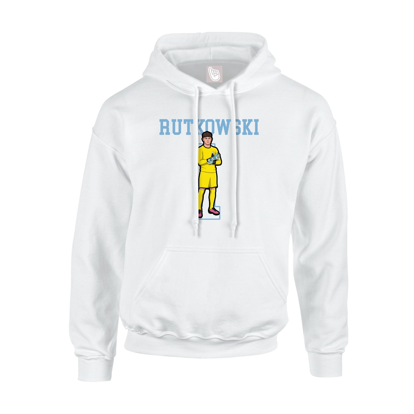 Hoodie — Shirsey in White