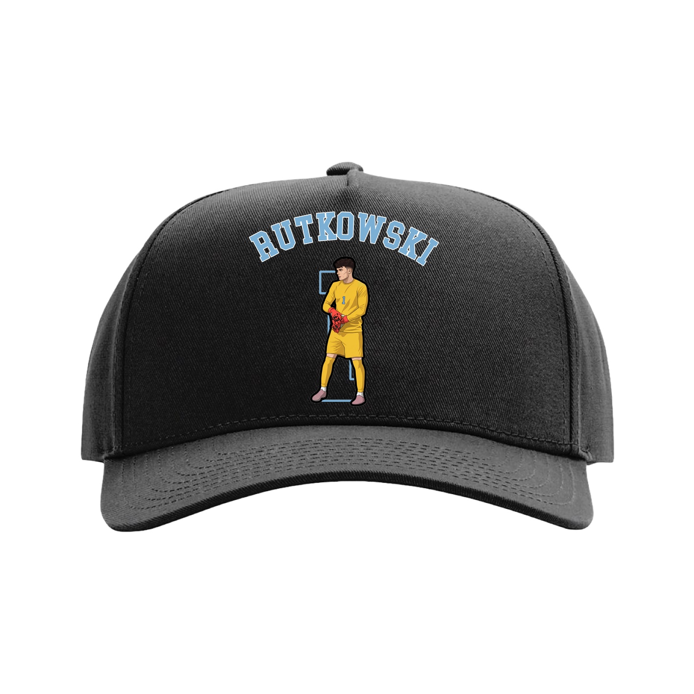Full Fabric Five-Panel Champ Cap