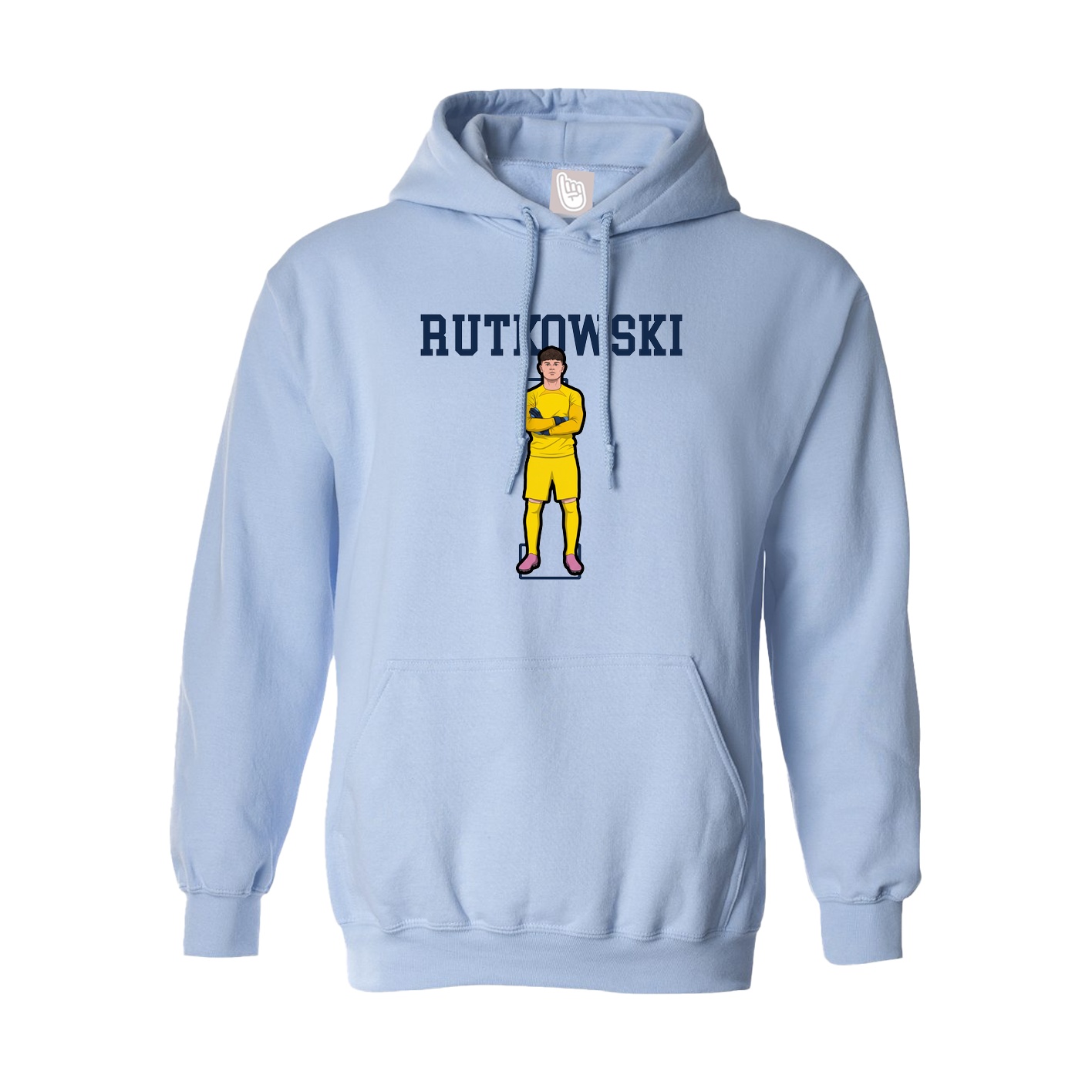 Hoodie — Shirsey in Light Blue