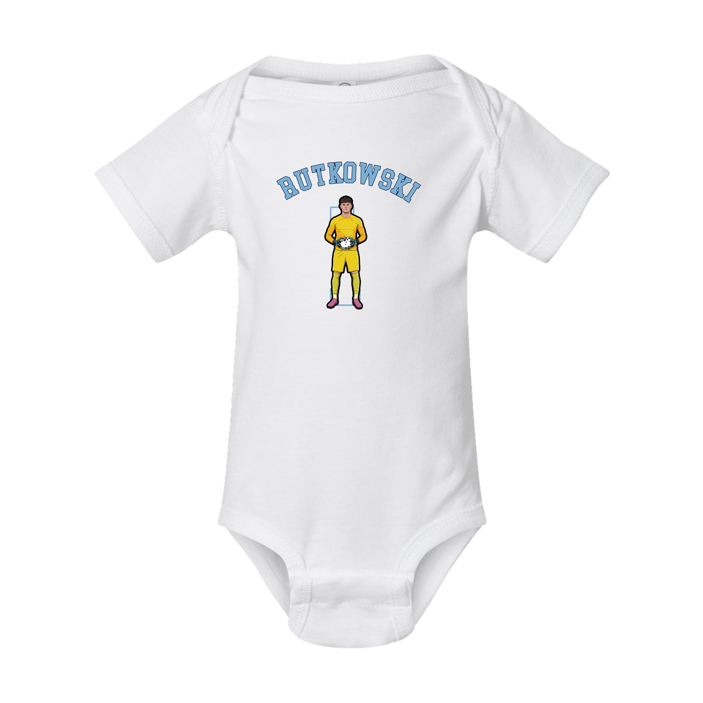Baby Onesie — Shirsey Arch in White