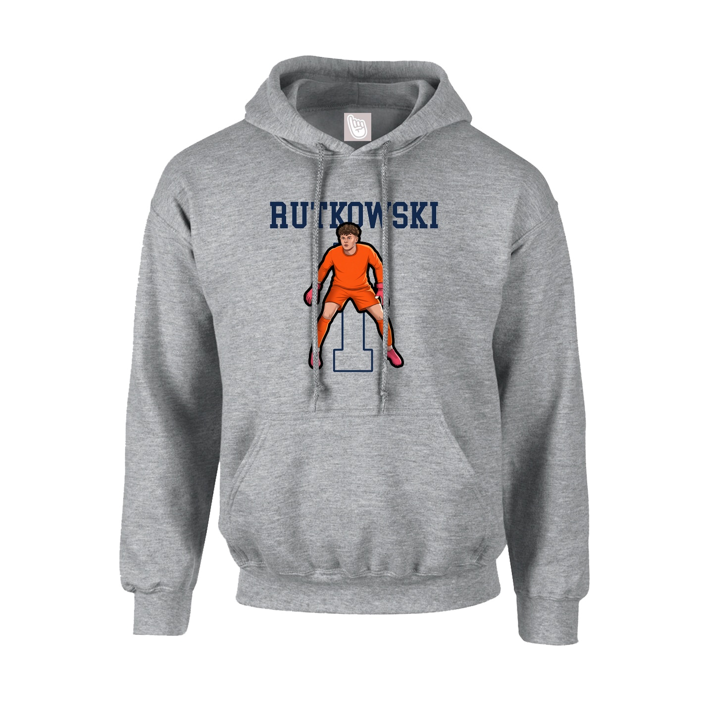 Hoodie — Shirsey in Grey