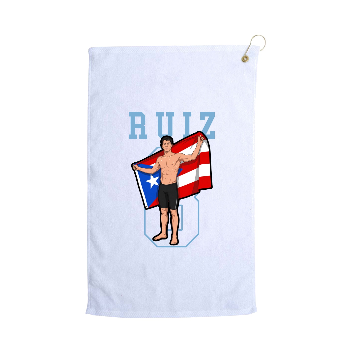 Golf Towel — Shirsey in White