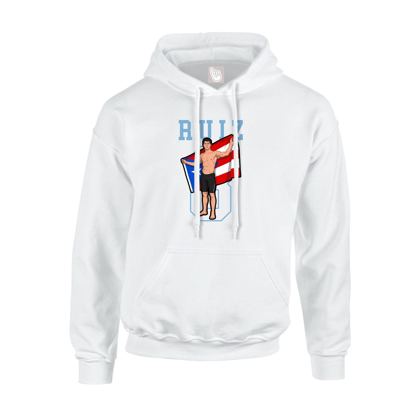 Youth Hoodie — Shirsey in White