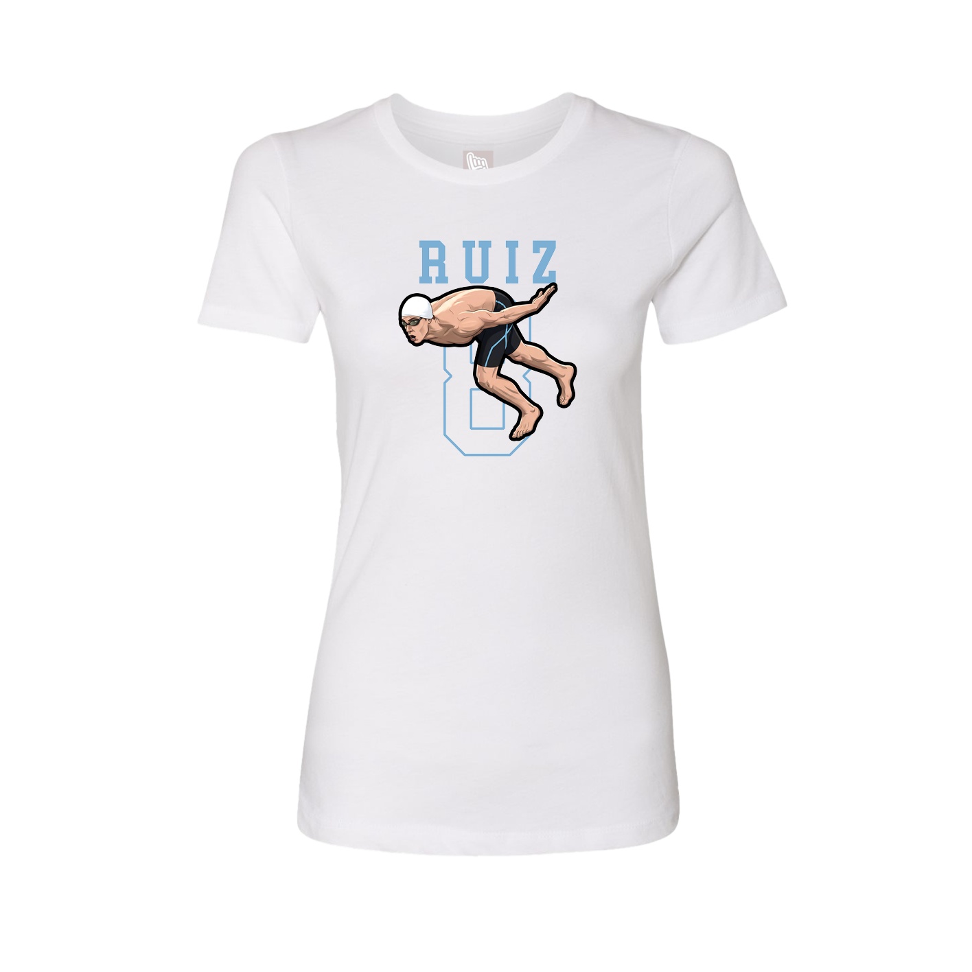 Fitted Women's Tee — Shirsey in White