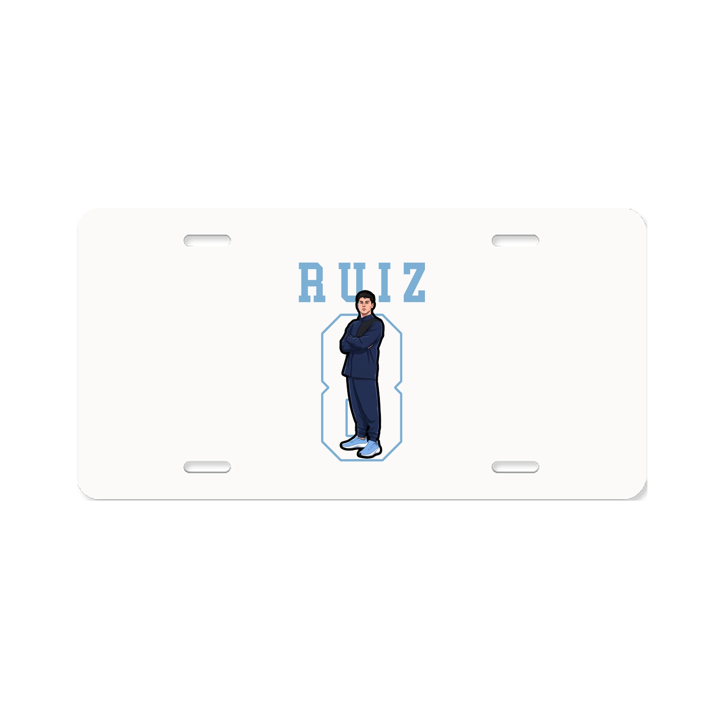License Plate — Shirsey in Classic