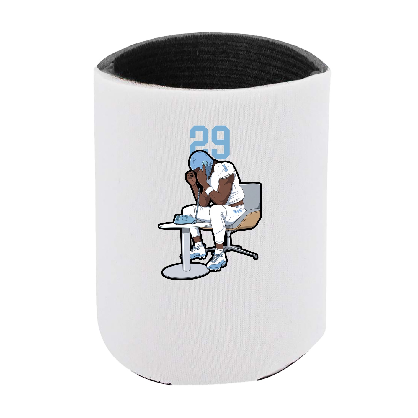 Can Holder — Number Top in White