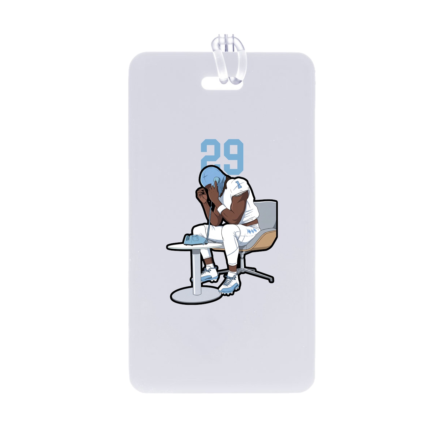 Bag Tag — Number Top in Classic