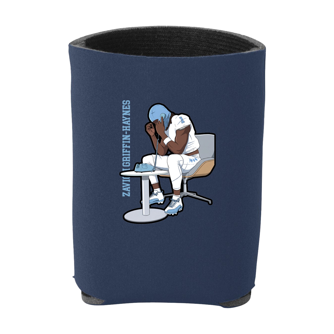 Can Holder — Name Vertical in Navy