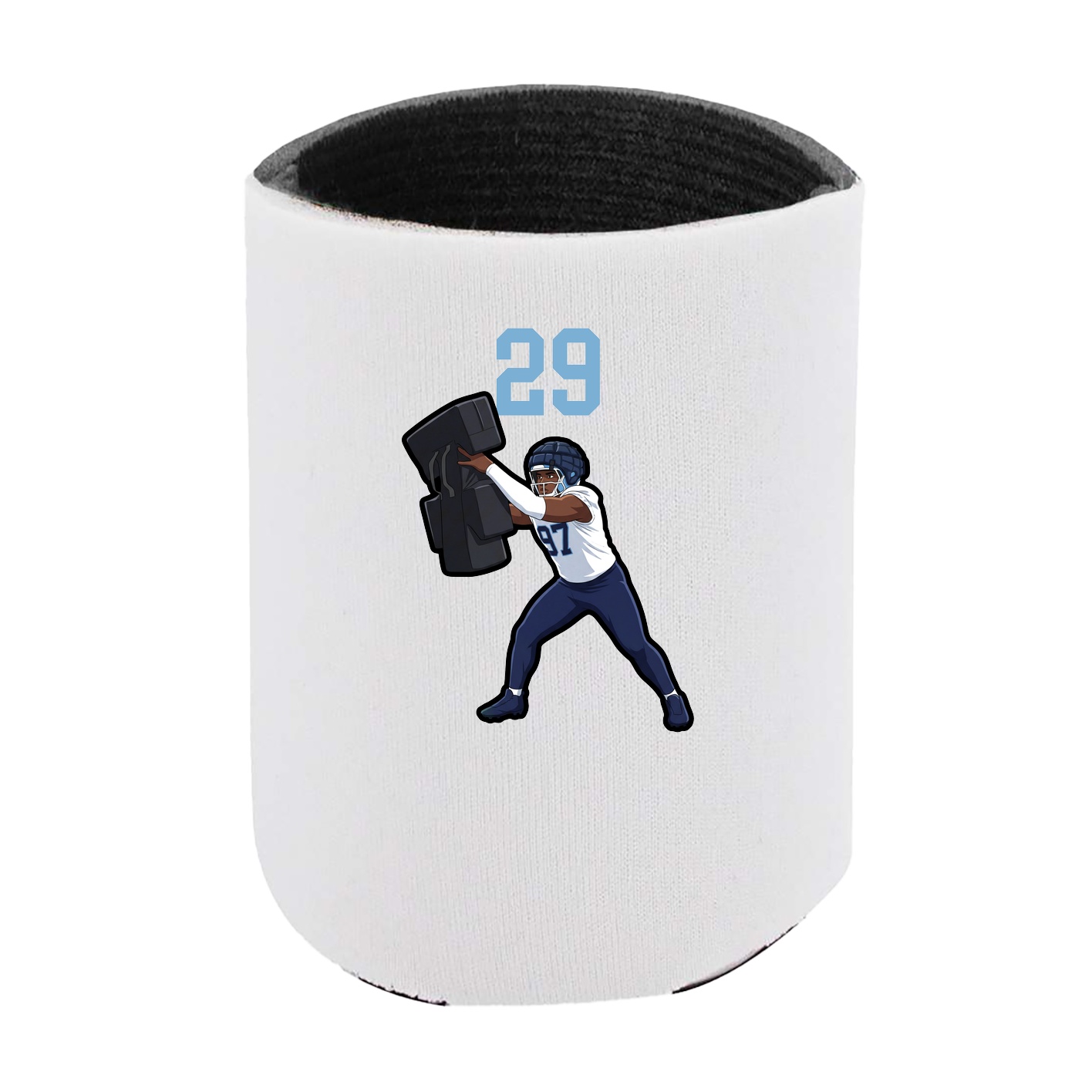 Can Holder — Number Top in White