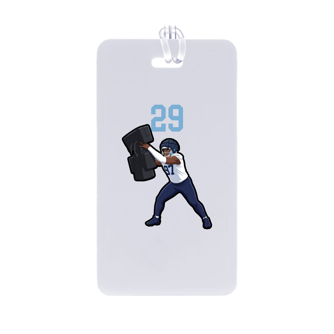 Bag Tag — Number Top in Classic