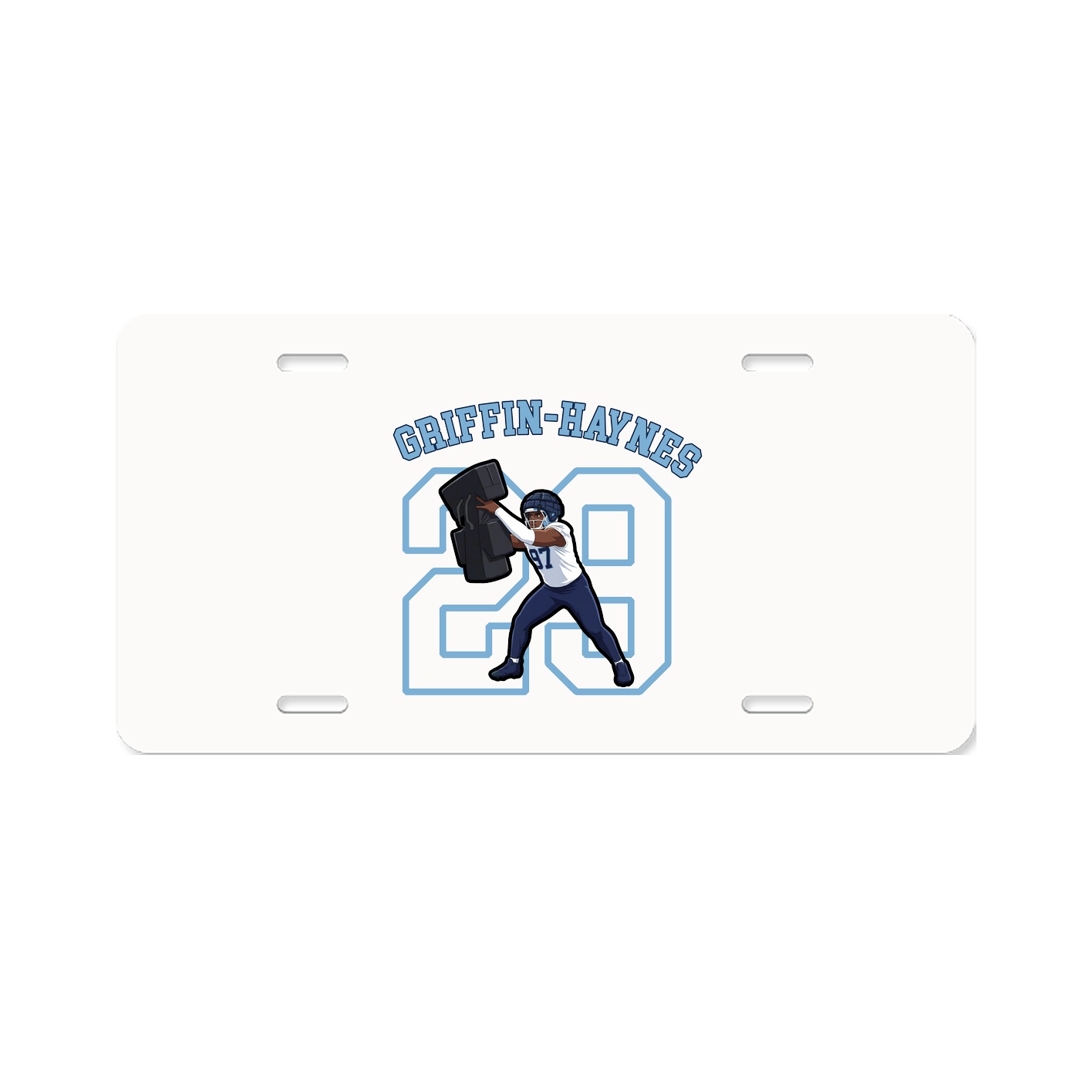 License Plate — Shirsey Arch in Classic