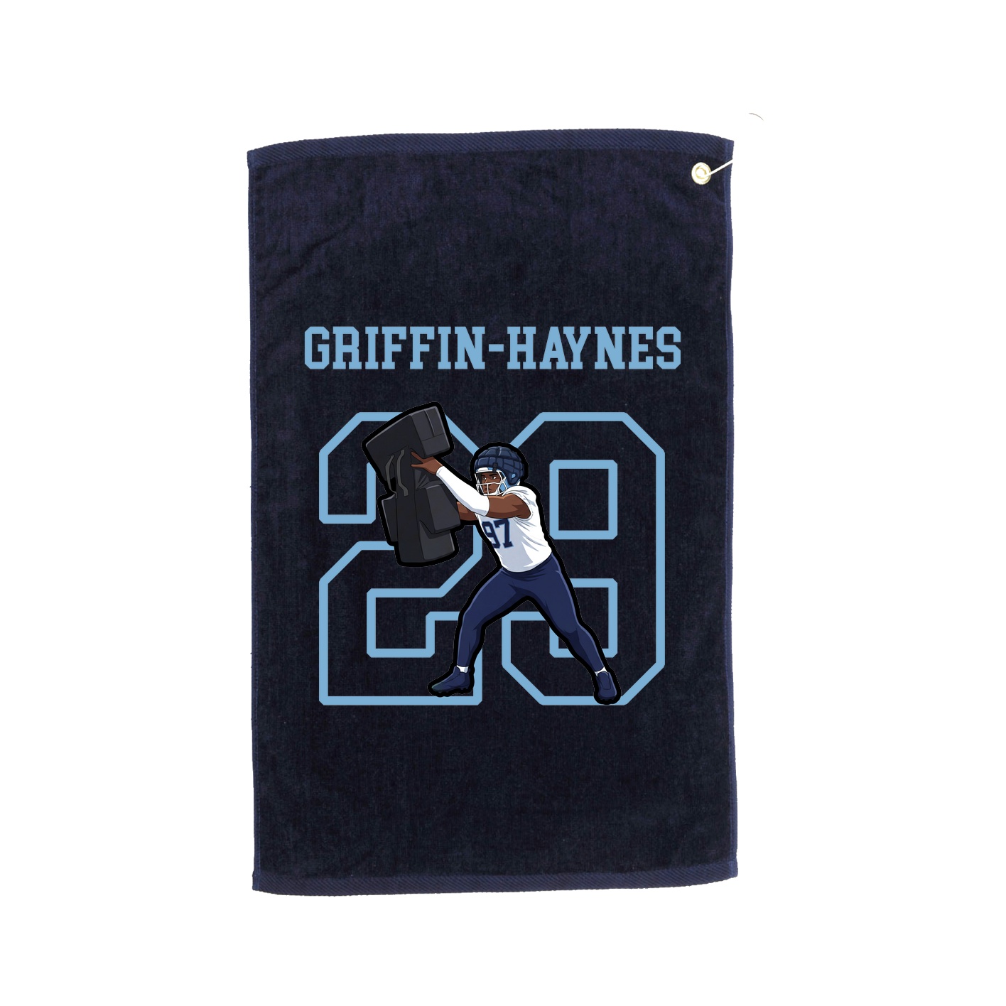 Golf Towel — Shirsey in Navy