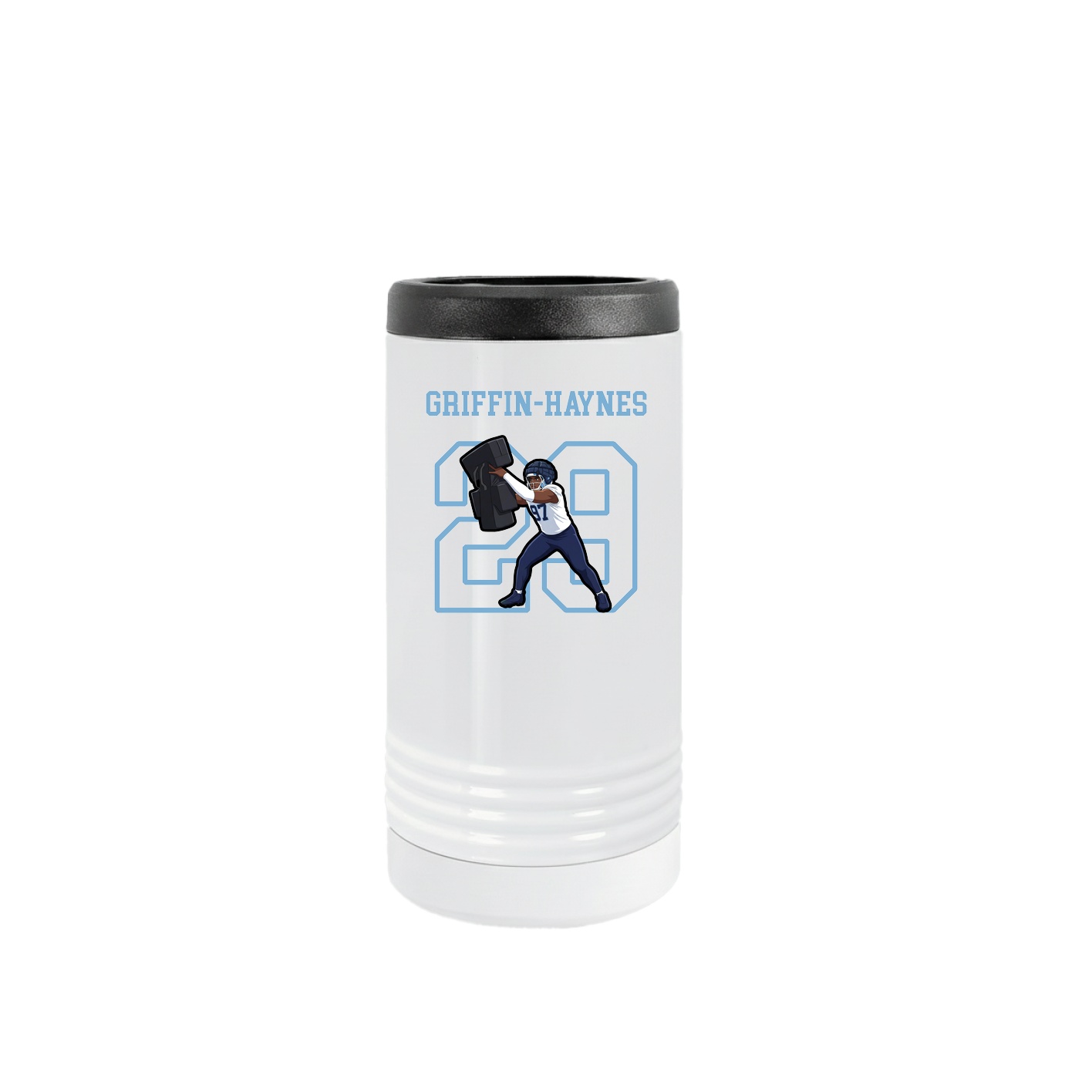 Slim Beverage Holder — Shirsey in White