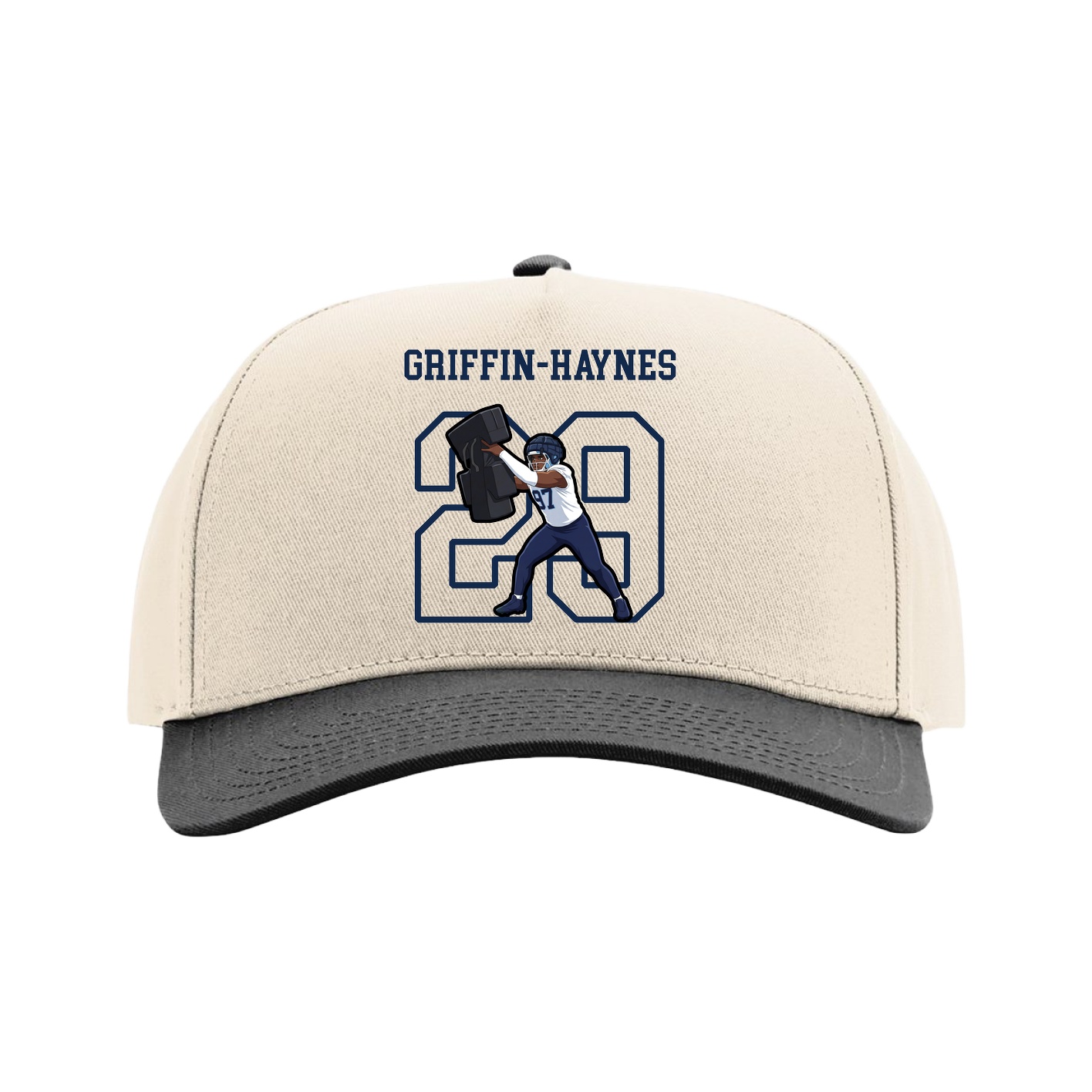 Full Fabric Five-Panel Champ Cap