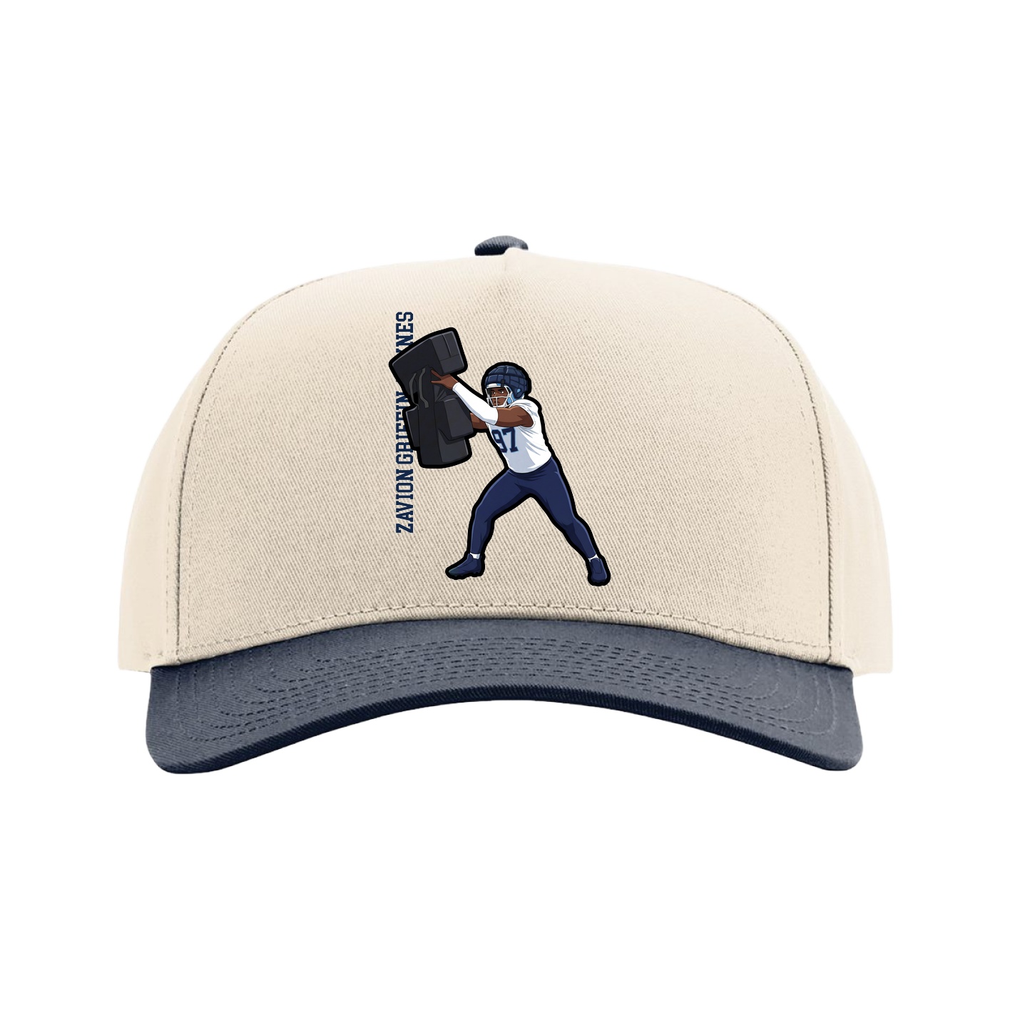 Full Fabric Five-Panel Champ Cap