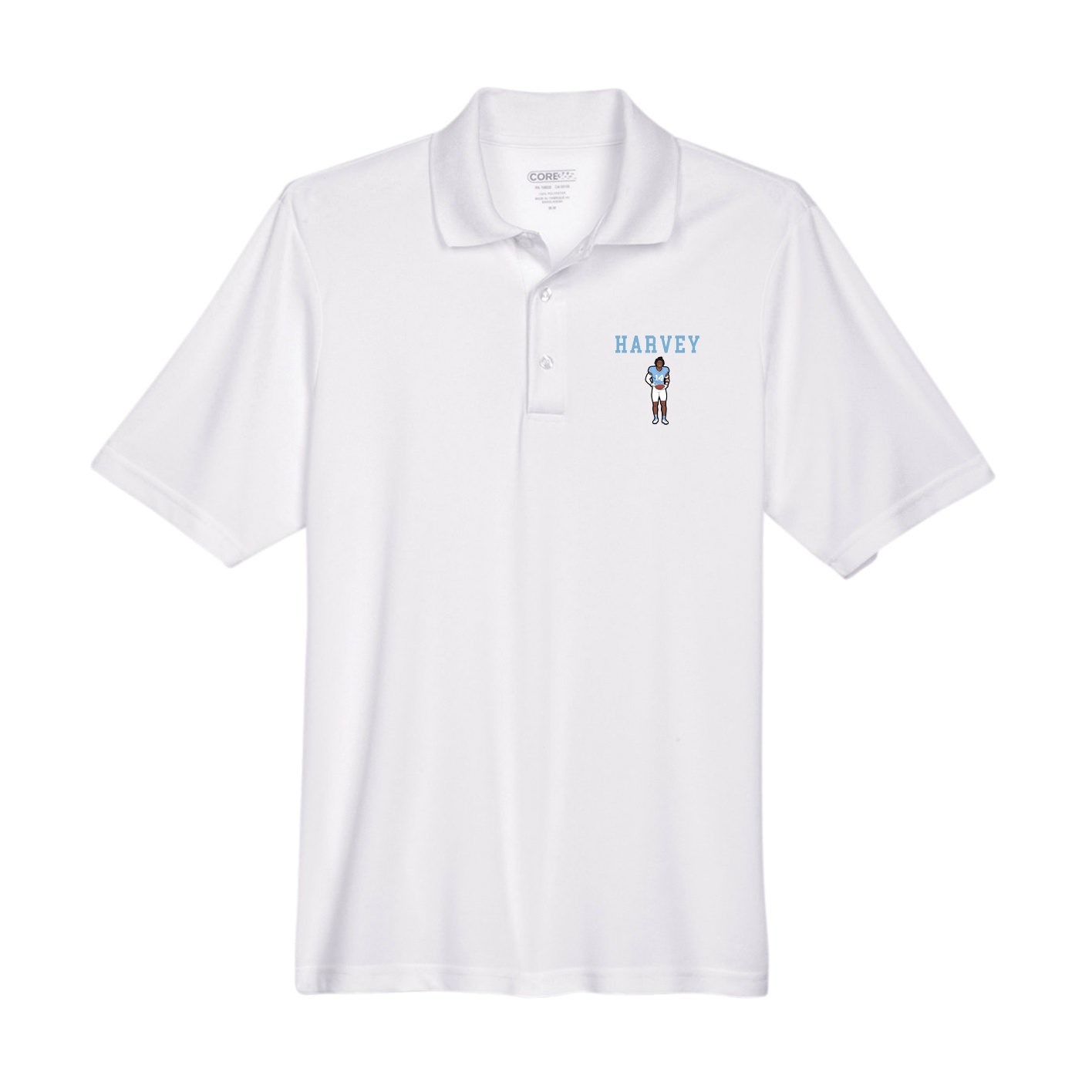 Performance Polo — Shirsey in White