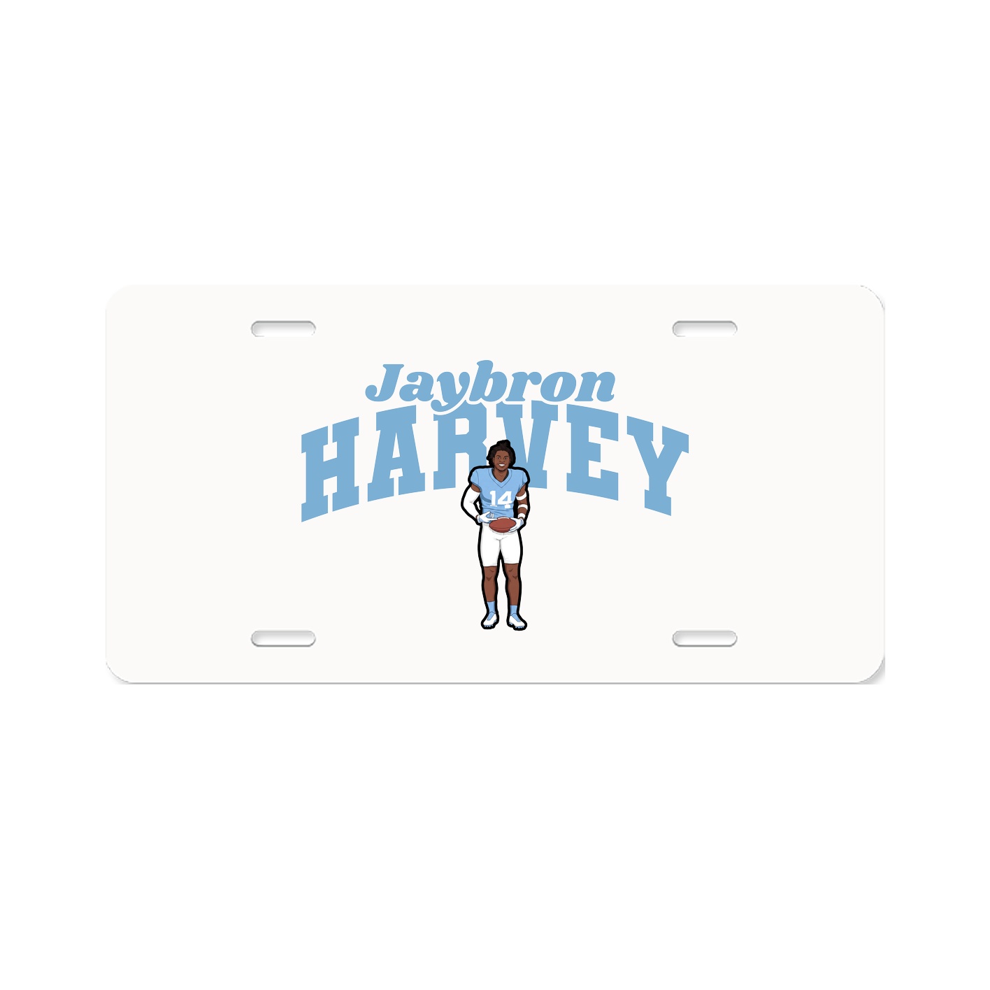 License Plate — Signature Arch in Classic