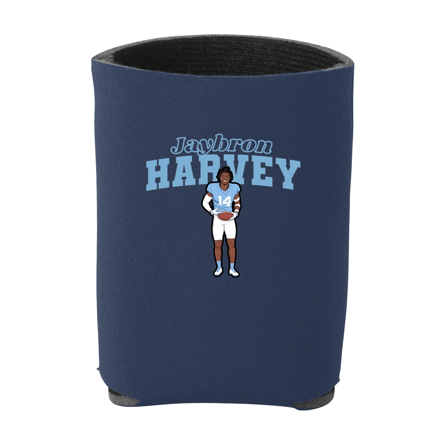 Can Holder — Name Arch in Navy
