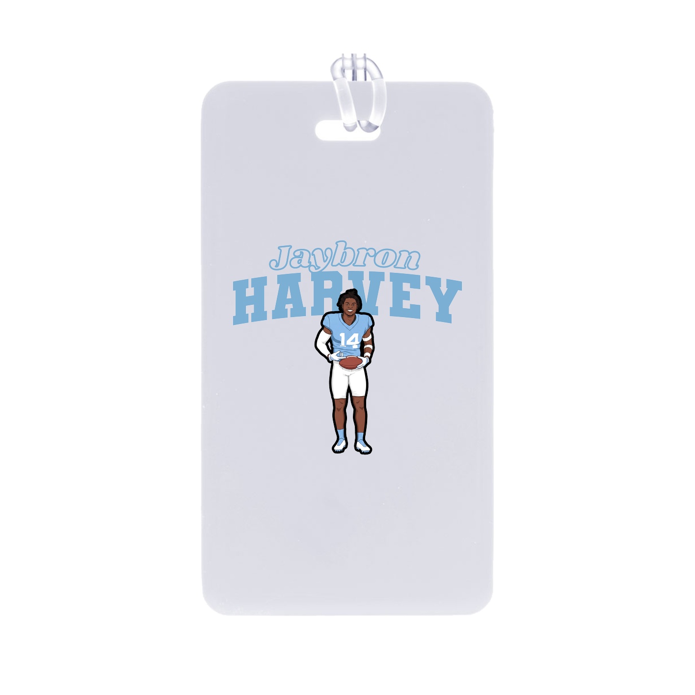 Bag Tag — Name Arch in Classic