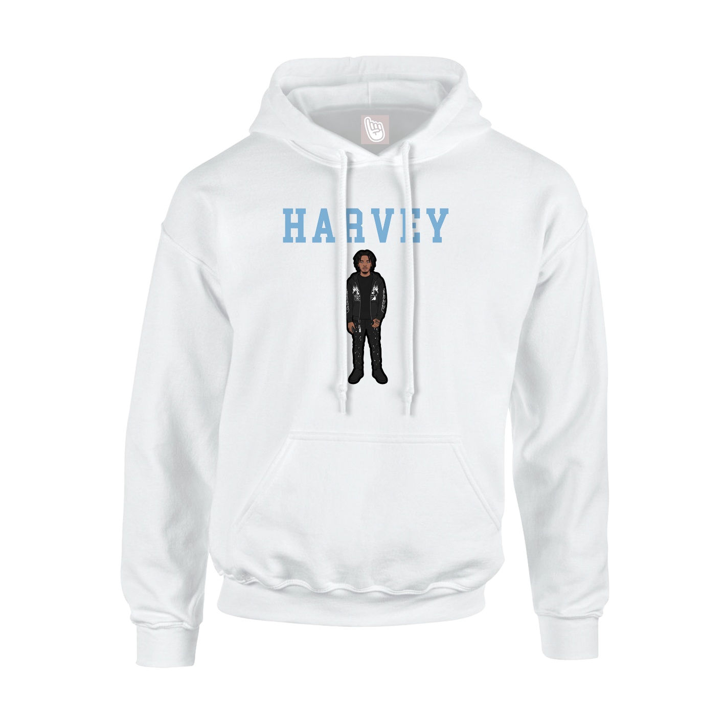 Youth Hoodie — Shirsey in White