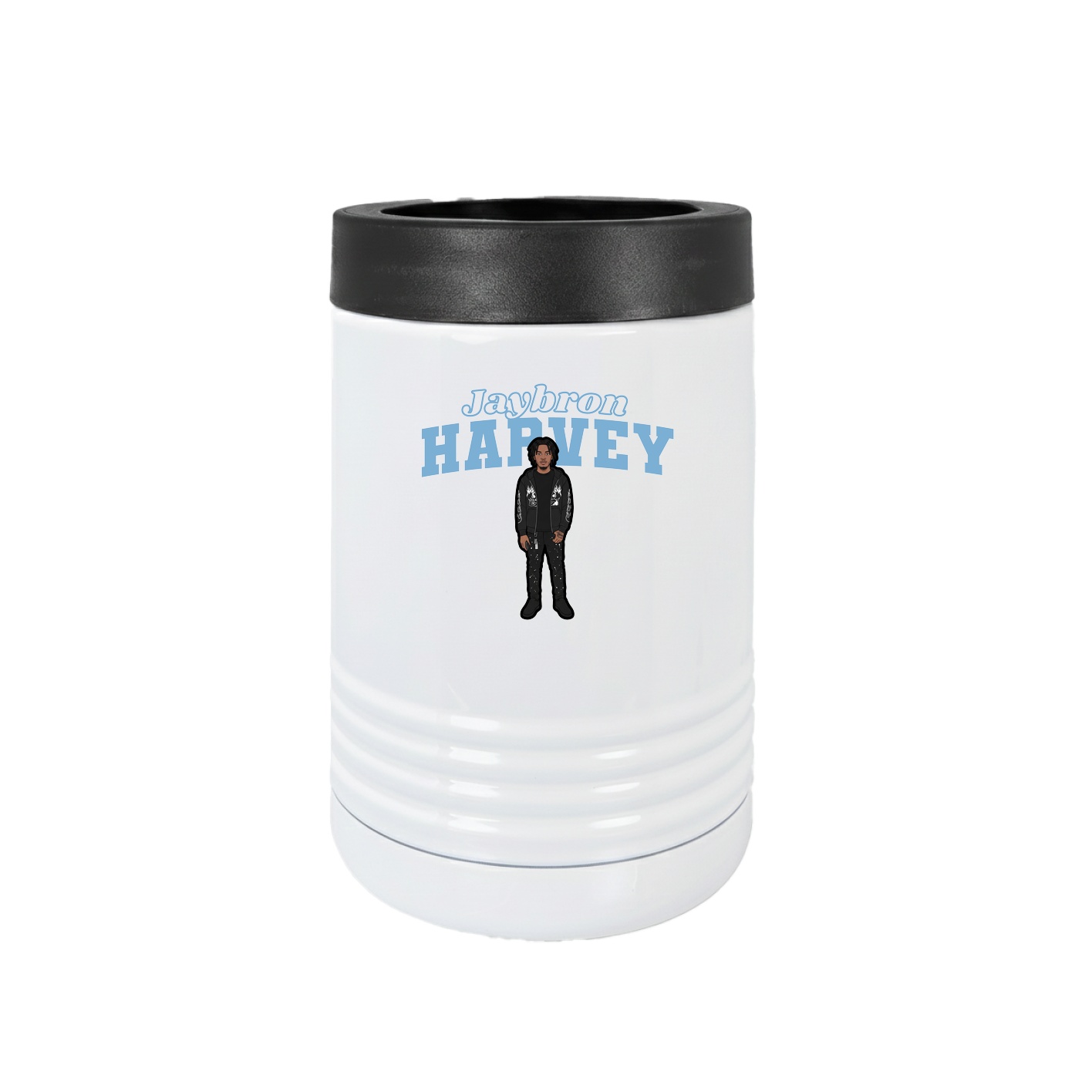 Beverage Holder — Name Arch in White