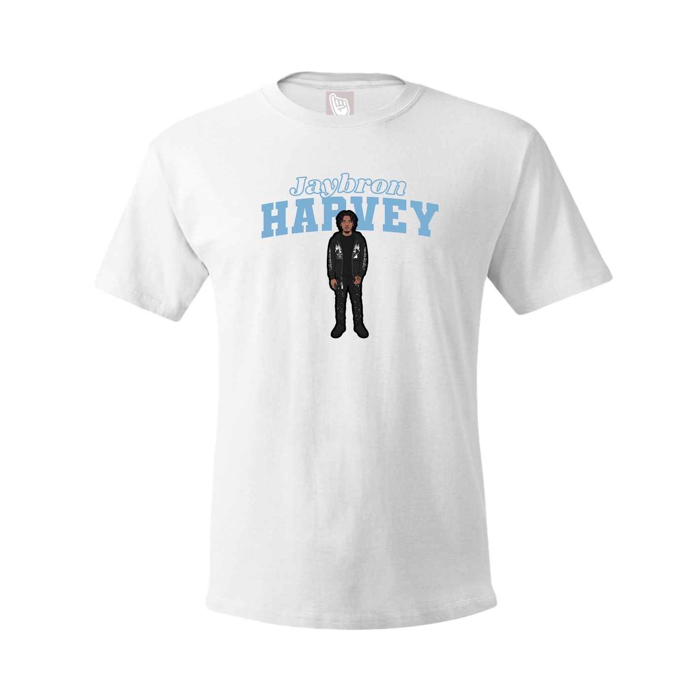 Tee — Name Arch in White