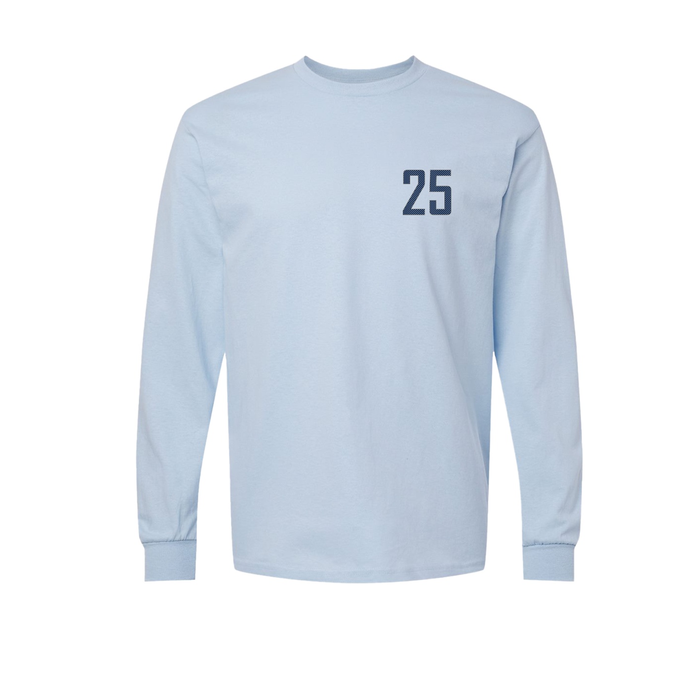 Long Sleeve Tee — Front Shirsy in Light Blue